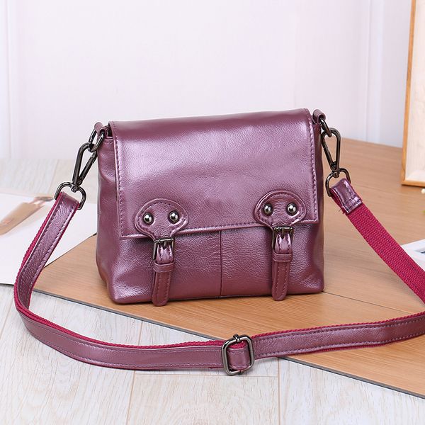 

100% genuine leather women messenger bag female shoulder bag envelope clutch crossbody purse for women 2019
