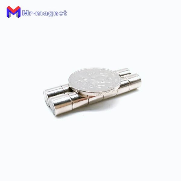 Imanes 50 pz 8x8 magnete al neodimio 8x8mm n35 ndfeb permanente piccolo rotondo super potente forte magnetico nuovi magneti da frigorifero a disco