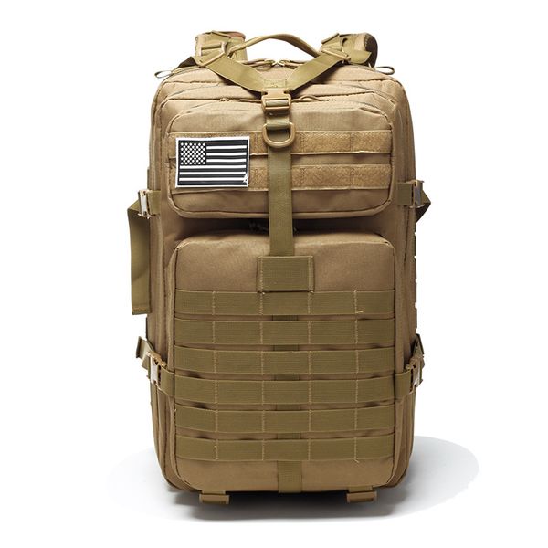 

50l tactical штурмовые рюкзаки армии военные сумки человек открытый 3p edc molle пакет для трекинга кемпинг охота большая емкость мешка