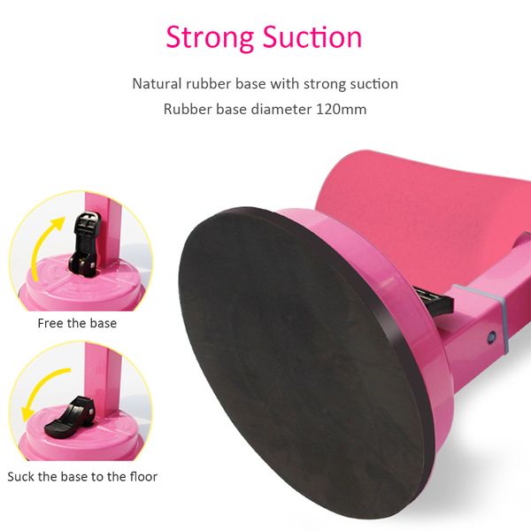 

women men gym workout sit up exerciser thin body fat burning abdomen trainer strong suction exercise fitness equipment