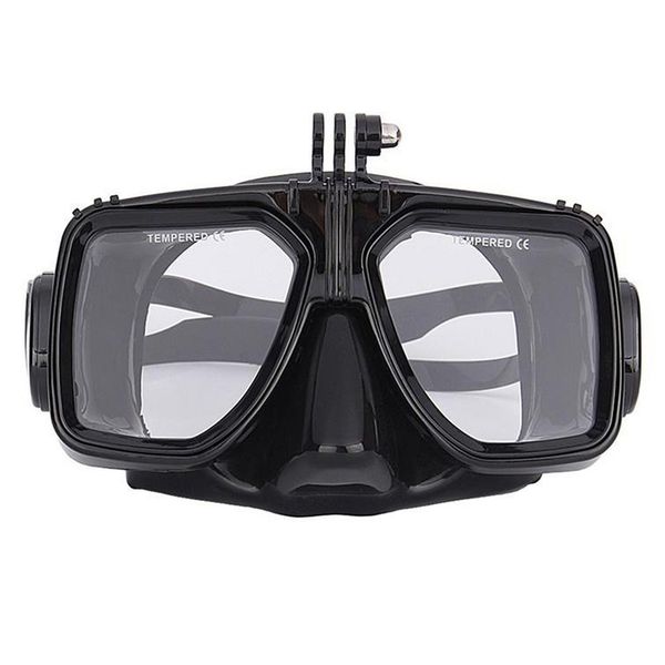 

new diving glasses hd scuba dive mask with anti fog black snorkel box mask