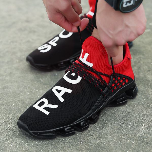 

new 2019 breathable mesh soft comfortable walking male shoes outdoor walking big size sneakers men fashion casual shoes for men