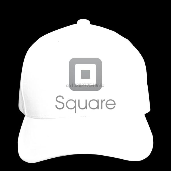 

men baseball cap square logo snapback cap women hat peaked, Black;white