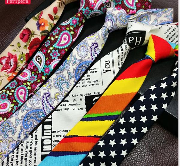 

men's all-cotton tie korean leisure narrow tie european and american style fashion tie, Blue;purple