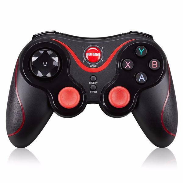

s3 game wireless bluetooth gamepad bluetooth joystick gaming game controller for ios android smartphone projector pc