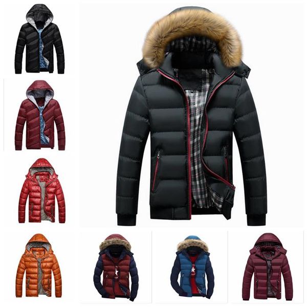 

2020 mens конструктора зимние пальто куртки осень толстые пальто черный вниз пальто zipper тавра пальто зимы спорт на открытом воздухе куртк, Black;brown