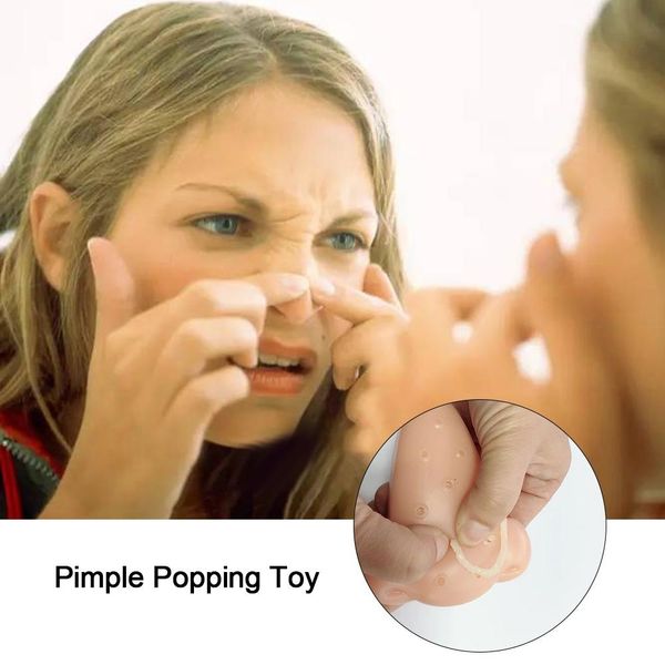 

Pimple Popping Игрушка 11 Отверстий От Прыщей Акне Игрушки Снятие Давления Шутки Игрушки