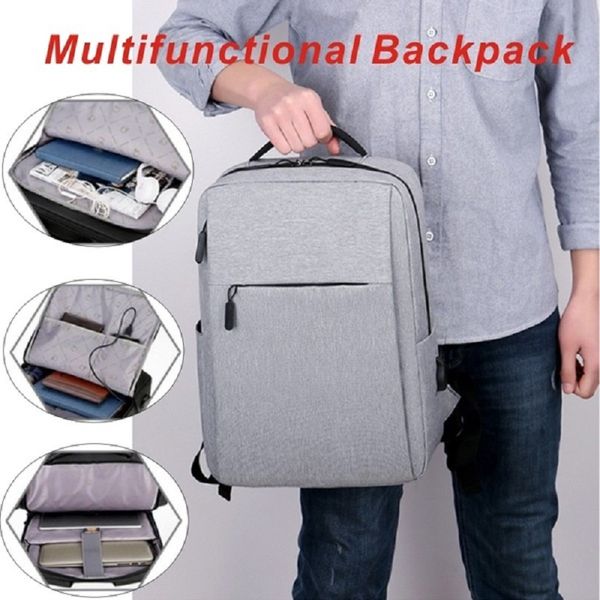 

mans lapcomputer lapbackpack multifunctional waterproof usb charging travel backpack