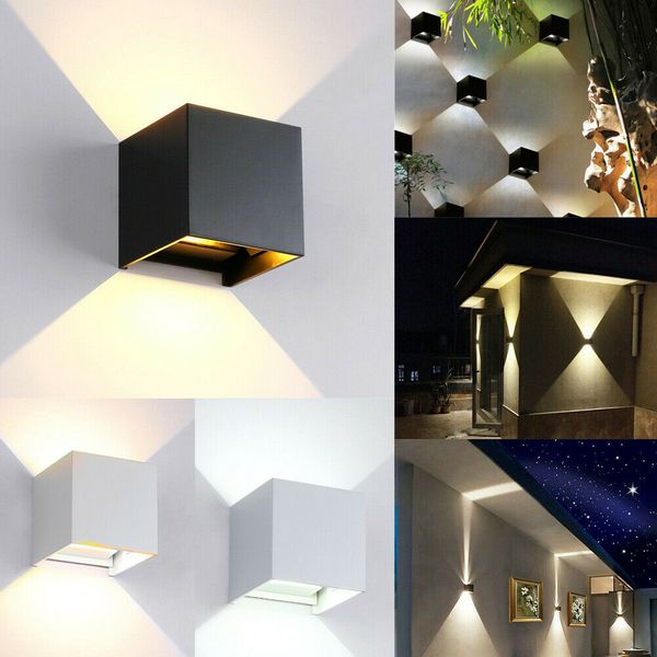 

Modern LED Indoor Outdoor Up Down Lamp Household Wall Sconce Light Waterproof