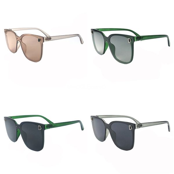 

97303 han edition fashionable metal edge elegant sunglasses really popular joker dazzle colour tide cool sunglasses#781, White;black