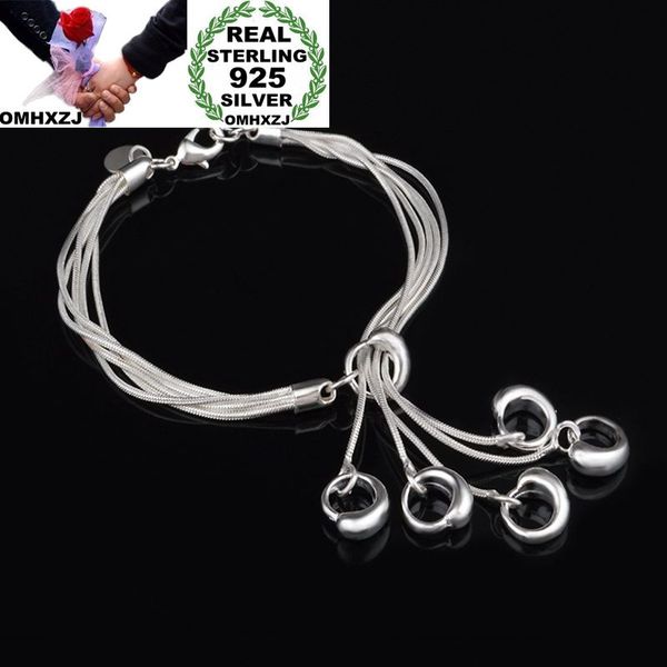 

omhxzj оптовая личность женщины способа девушки подарков серебряный нескольких линий hollow tai chi шарм 925 серебряный браслет br43, Golden;silver