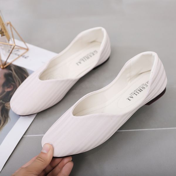 

nice arrived women light laze flats summer most popular concise shoes woman flat heels college girls soft leisure loafers, Black