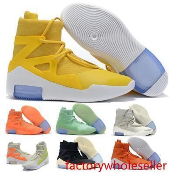 

fear of god 1 zoom basketball shoes sneakers airing 2020 fashion designers orange pulse light bone amarillo green fog boots mens women shoes