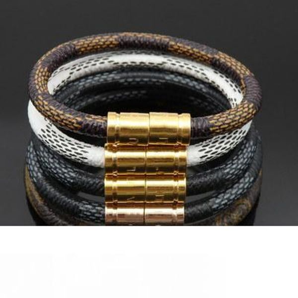 

модный бренд кожа с логотипом дизайнерские браслеты браслеты для женщин мужская партия свадьба роскошные ювелирные изделия с для невесты люб, White