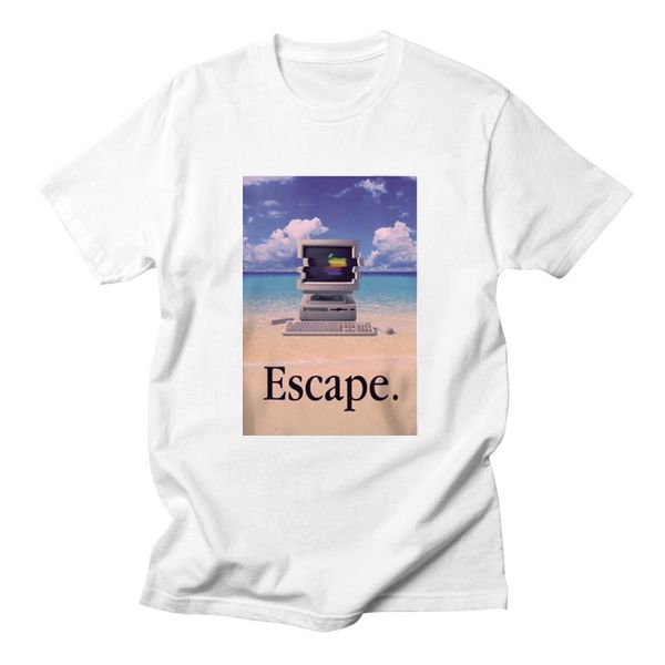 

футболка vaporwave streetwear man o-neck tee hipster streetwear прохладный tops мужчины смешные футболки летняя мода унисекс размер s-3xl, White;black