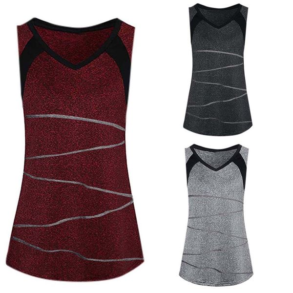 

korean style clothes aesthetic womens fahsion sleeveless splie activewear running workout t-shirt tee shirt femme modis, White