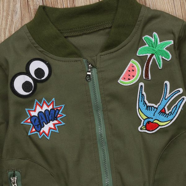 

child jacket outerwear girls kids clothes hoodie fun cartoon pullover jacket coat 2-8t, Blue;gray