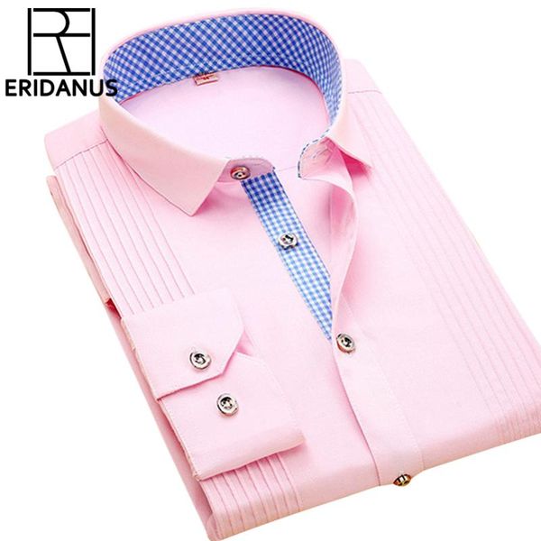 

2020 spring new arrival men dress shirts male long sleeve three dimensional married groom tuxedo shirt s-4xl m024, White;black