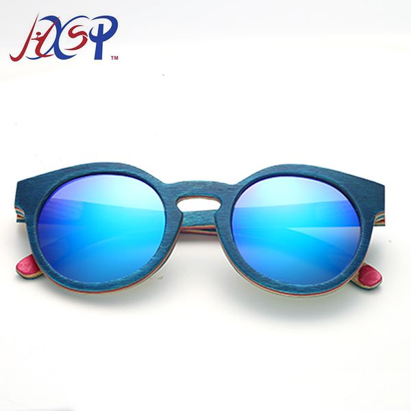 

2020 new sunglasses technology veneer laminated wood sunglasses retro new men's polarized fashion popular polarized w, White;black