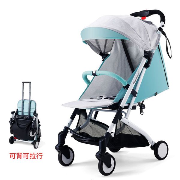 

baby stroller can sit reclining lightweight protable folding aluminum alloy shock absorber stroller travel trolley kinderwagen