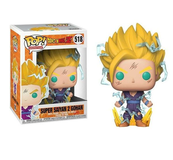 

Новый Funko Pop Dragon Ball Z Супер Саян 2 Гохан # 518 Специализация серии Vinyl Рисунок