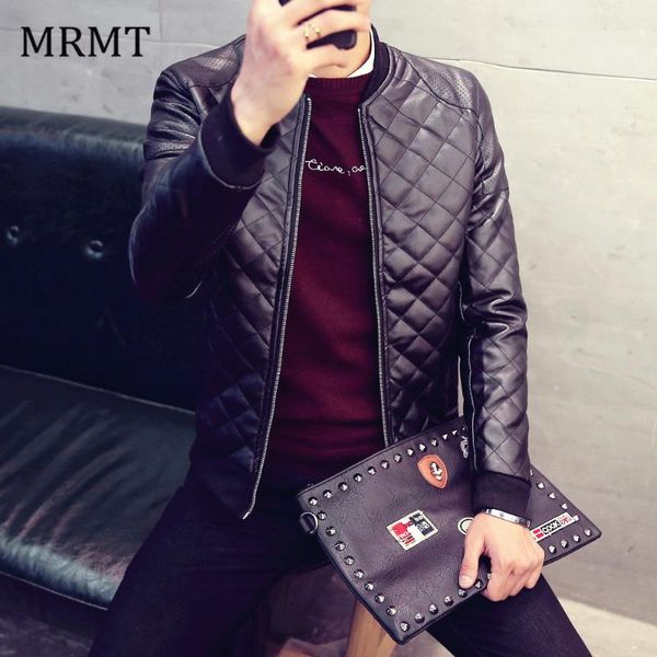 

2019 brand new leather clothing mens jacket coat fall winter biker bomber male jacket thin men's jackets men pu warm coats, Black;brown