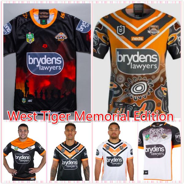 

2019 2020 nrl rugby league we t tiger home and away rugby jer ey 19 20 we t tiger men hero edition commemorative editionrugby hirt ize