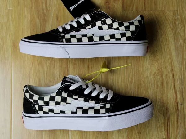 

men redthunder flash casual shoes womens red thunder believe myself canvas sports skate sneakers 35-44, Black