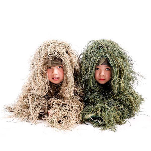 

children's camouflage clothing jungle camouflage clothing auspicious, Camo