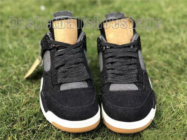 

дешевые с коробкой бренд og 4 denim 4s black white jean jiont limited для мужчин баскетбольная обувь ao2571-001 кроссовки