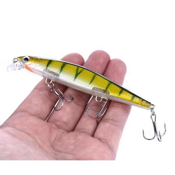 

hengjia 1pcs fishing lure minnow lure sinking hard artificial bait 3d eyes 11cm 14g wobblers fishing peaca bass fishing tackle kzukb