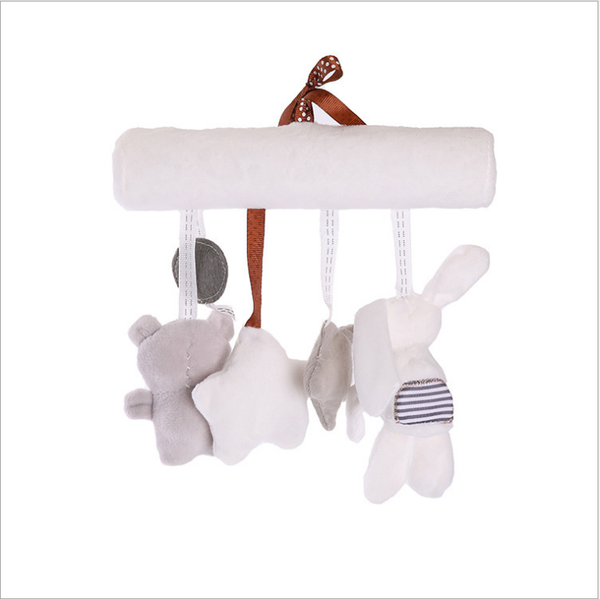 

2020 most popular and fashionable newborn baby rattle toy animal bed bell and pram hanging boutique car hanging #skzjllkd