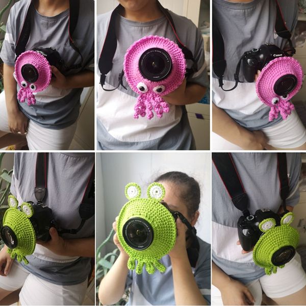 

kid knitted lens accessory child pet teaser toy cute animal camera buddies pgraphy props handmade posing shutter hugger