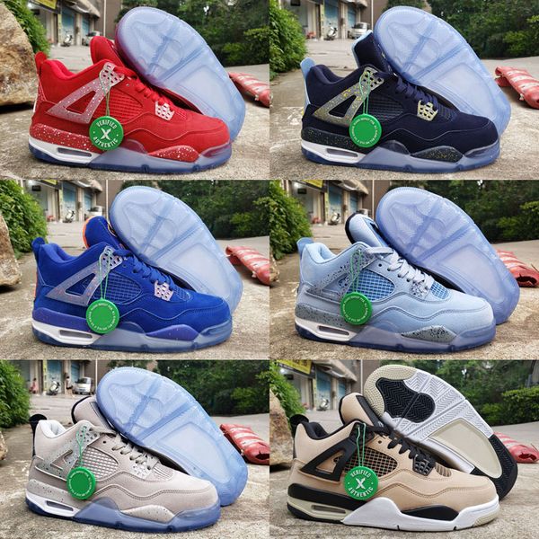 

2019 limited jumpman 4 pe georgetown unc oklahoma sooners florida gators michigan mushroom fiba men basketball shoes 4s cool grey trainers