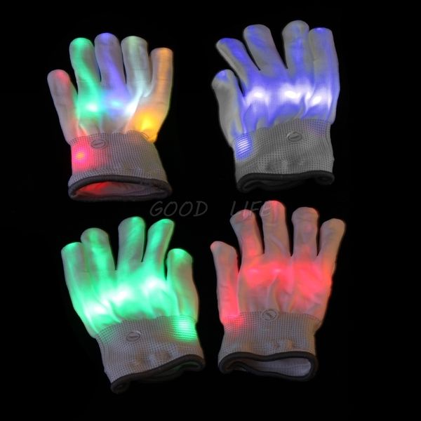 

led new hot 2018. 1pc rave мигаие пеѬаки 7 Ѭежим ве finger овеение ваѬежки finger игѬђки к