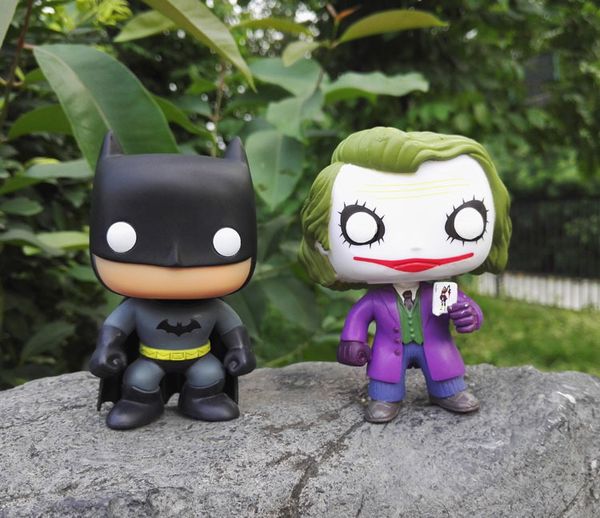 

funko поп бэтмен и джокер фигурки аниме дети подходят куклы ручной офисные коллекция модель игрушки украшения автомобиля 01 36