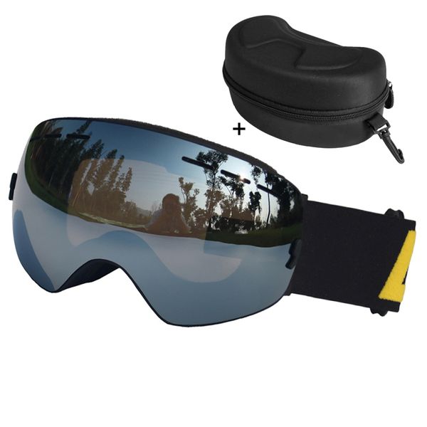 

locle brand ski goggles men women snowboard goggles glasses for skiing uv400 protection snow skiing glasses anti-fog ski mask