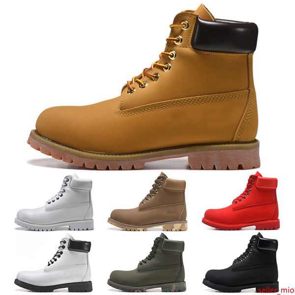 

boot designer luxury boots for mens winter boots womens men military triple white black camo booties 36-45