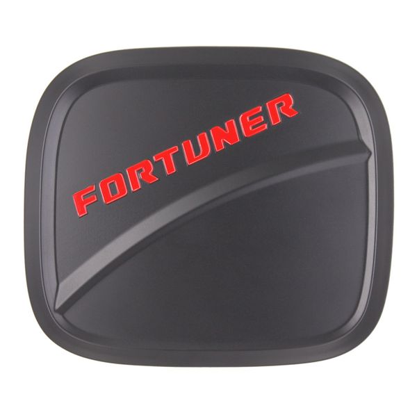 

for fortuner 2017 accessories exterior fuel tank cover matte black abs plastic gas cover auto accessory