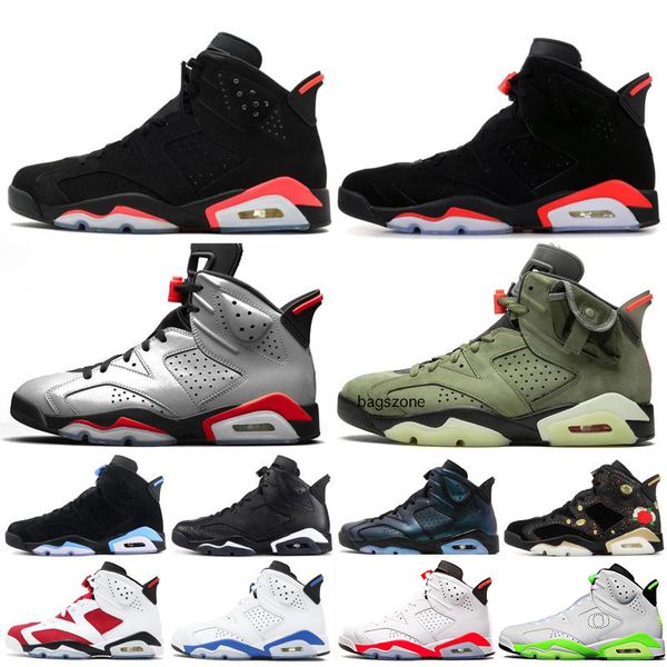 

cactus jack 6 6s black cat basketball shoes mens new bred old black infrared travis scotts reflective bugs bunny shoes sneakers