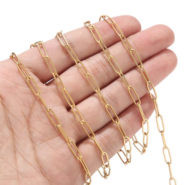 

новый 1 метр 4 мм ширина нержавеющей стали припаяны gold tone текстурированные круг d rolo звено цепи для женщин ожерелье diy ювелирных реше, Blue;slivery