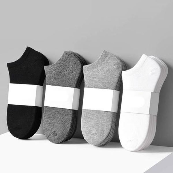 

men's clean solid color socks, odor proof, sweat proof, young people's solid color socks. the fifty-second category, Black