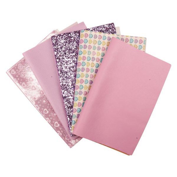 

22cm 30cm ynthetic leather mixe pink fabric heet glitter printed pu fabric diy mini hair bow acce orie handmade material