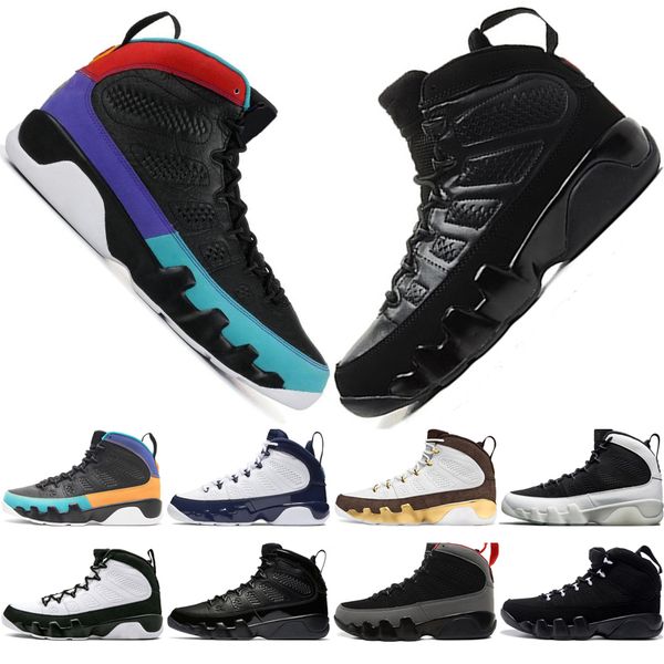 

Best Quality 9 9s Anthracite UNC Mop Melo Mens Basketball Shoes LA OG Space Jam men Bred 2010 Release sports sneakers designer Eur 40-47