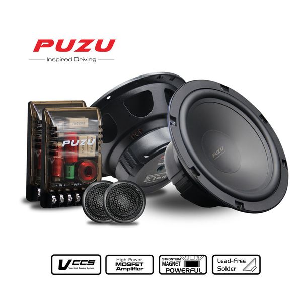 

high power ouput 180watts 6.5" car audio speakers component tweeter mid range bass universal car sound upgrade speakers