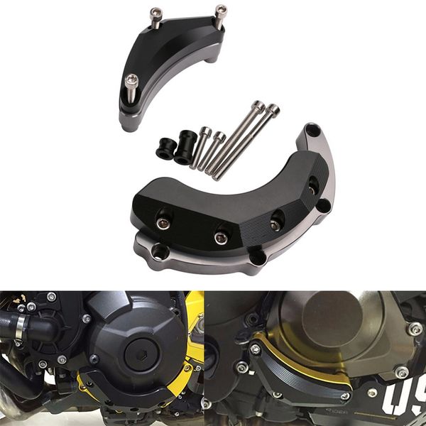 

motorcycle aluminum accessories engine protection frame crash pad for yamaha mt-09 fz-09 mt09 tracer xsr 900 fj-09