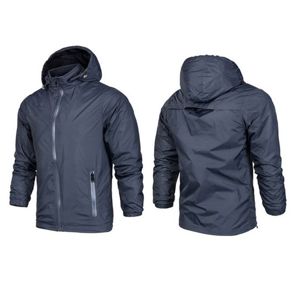 

double layer jacket quick-dry windproof hiking jacket light-weight waterproof nylon sports sun-protective suit, Black;brown