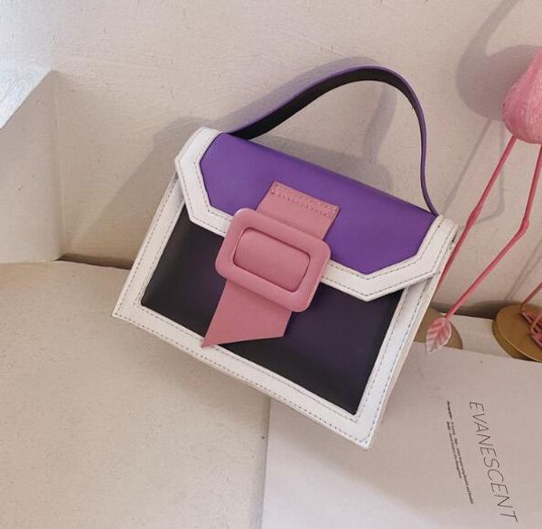 

lady handbags shoulder bag pvc fashionable single chain bags crossbody female pu square bag