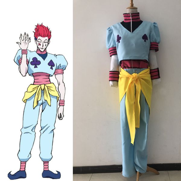 Anime HUNTER * HUNTER Hisoka Cosplay Dangan Costume ronpa feito por encomenda