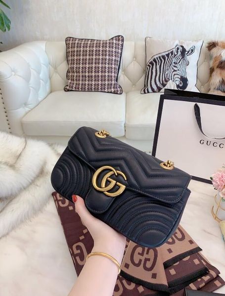 

bag + wallet + scarf three-piece set classic fashion heart essential lady envelope bag/shoulder bag